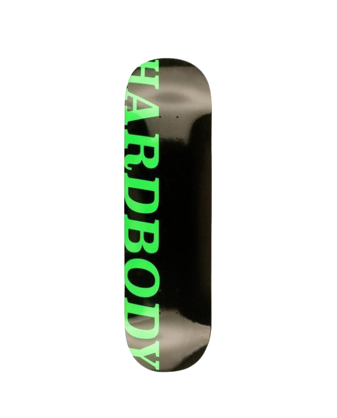 HARDBODY - Classic Logo Deck - Black / Neon - 8.75"