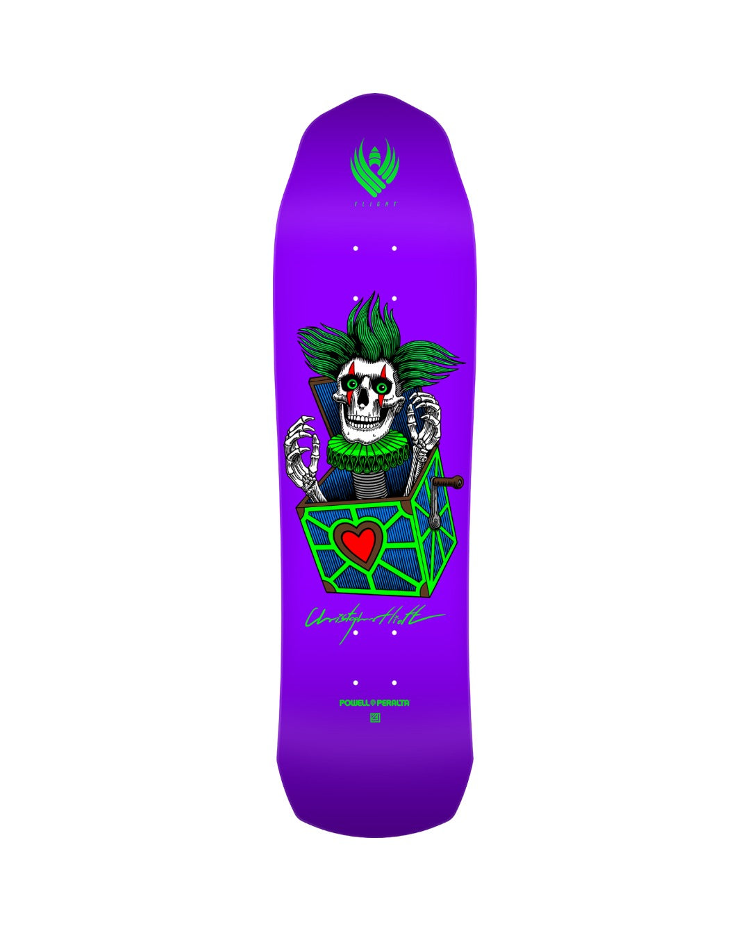 Powell Peralta - Chris Hiett - Skull FLIGHT Deck - 8.5"