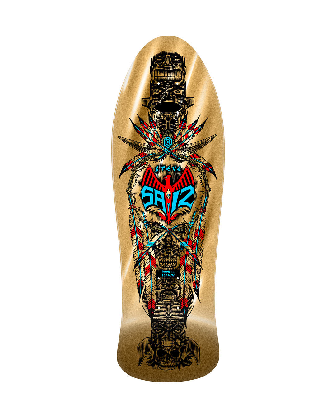 Powell Peralta - Steve Saiz Toem - Gold Foil