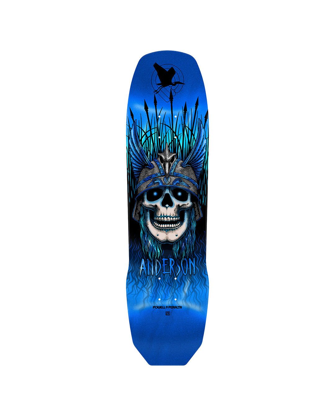 Powell Peralta - Andy Anderson Heron - Blue Foil Deck