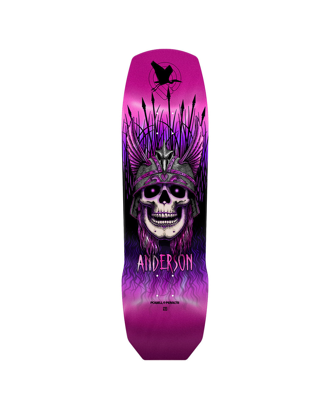 Powell Peralta - Andy Anderson Heron - Pink Foil Deck