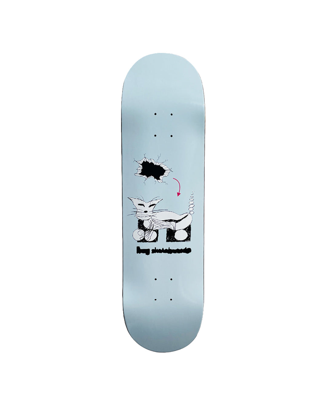 Frog - Cat Escape! - Deck (Blue) - 8.38"