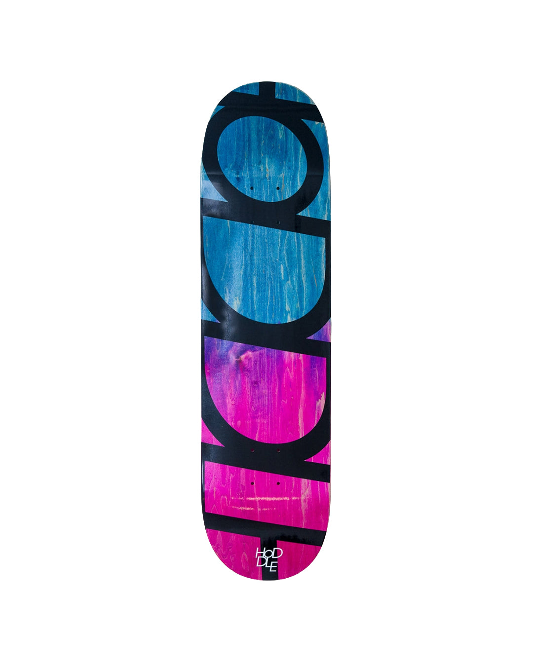 HODDLE - Hoddle Logo Deck - Pink Blue Stain - 8.25"