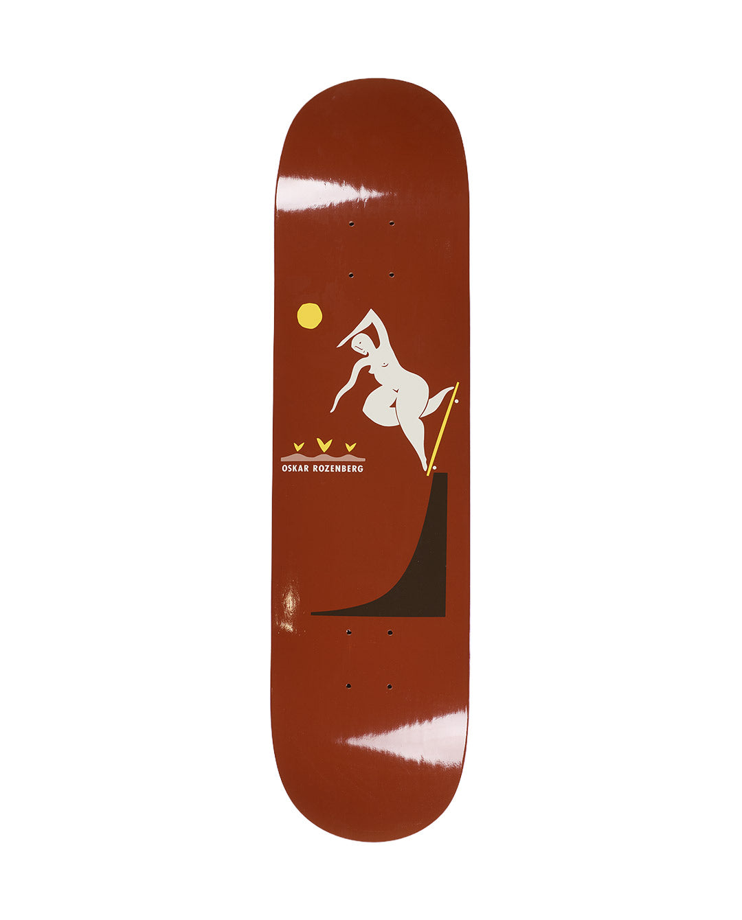 Polar Skate Co. - Oskar Rozenberg BS Noseblunt Deck 8.0"
