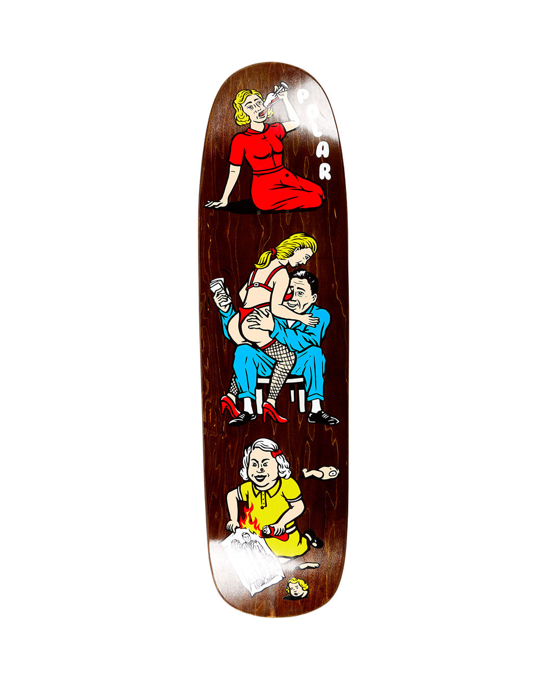 Polar Skate Co. - Team Model Family Affair Deck (P9 Shape)