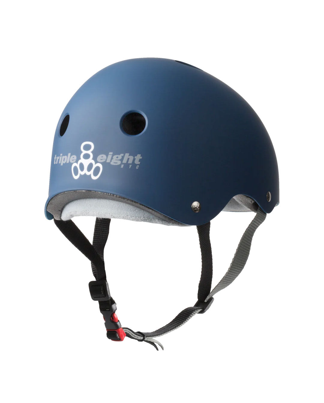 Triple 8 - THE Certified Helmet SS - Matte Navy