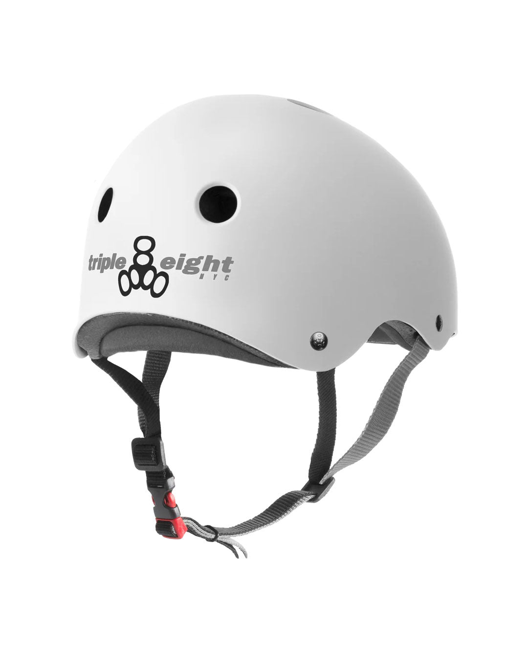 Triple 8 - THE Certified Helmet SS - Matte White