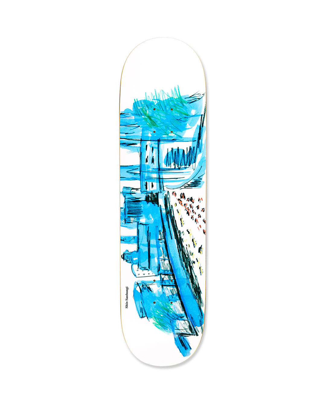 Polar Skate Co. - Shin Sanbongi Shin City Deck 8.25" Short
