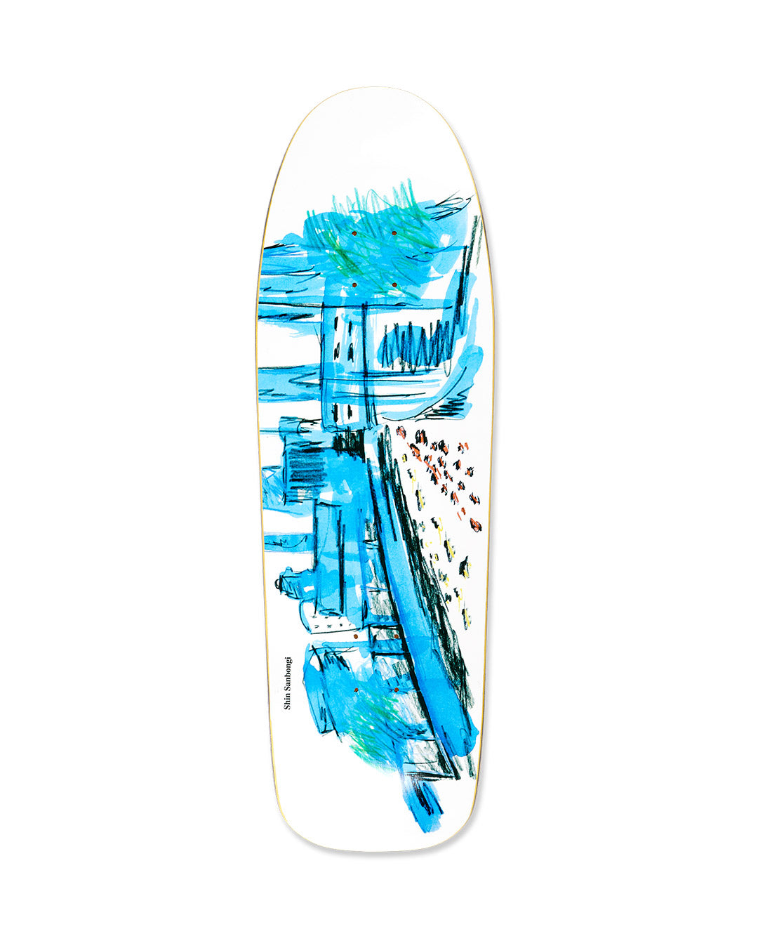Polar Skate Co. - Shin Sanbongi Shin City Deck (Dane 1 Shape)