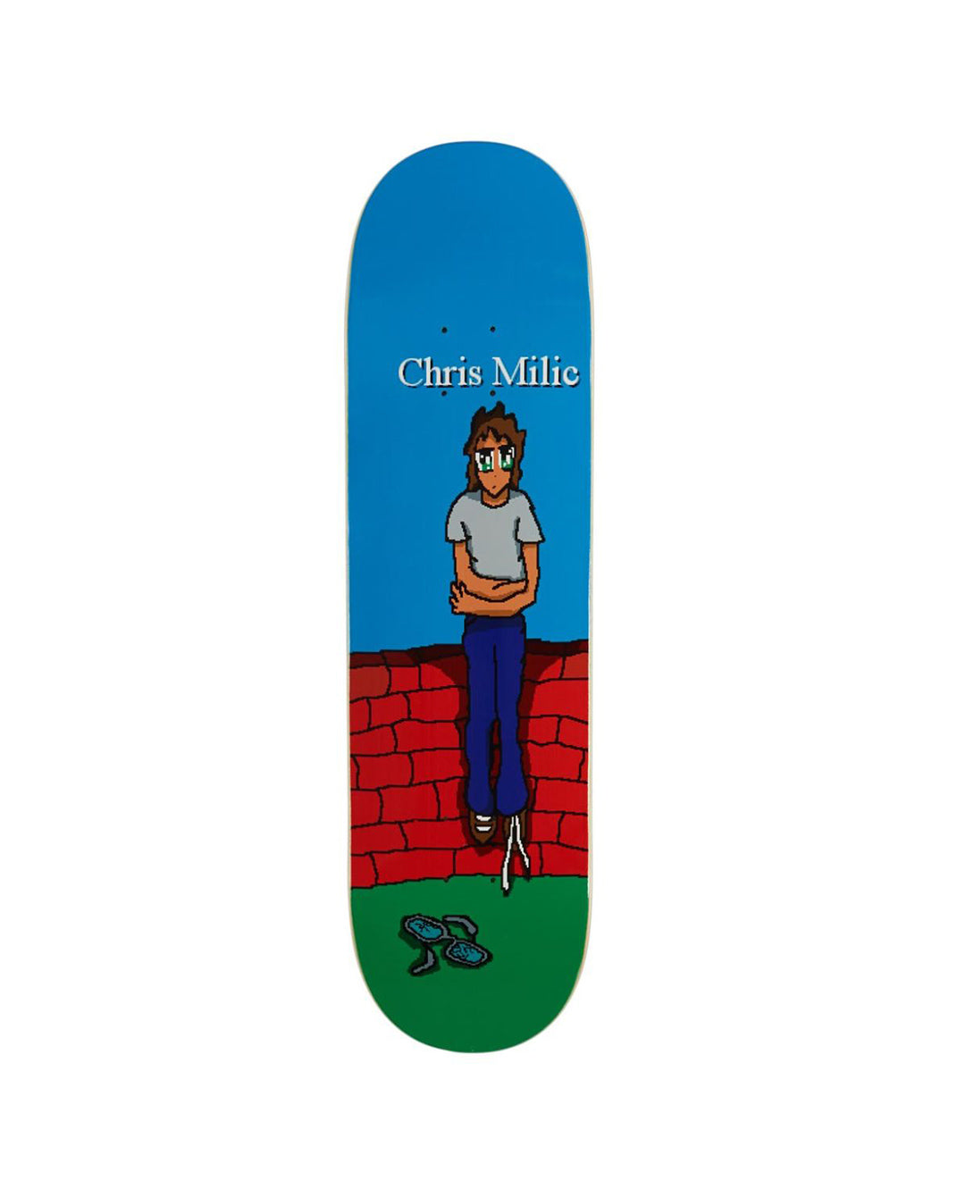 Frog - Chris Milic -  Broken Glasses Deck - 8.6"