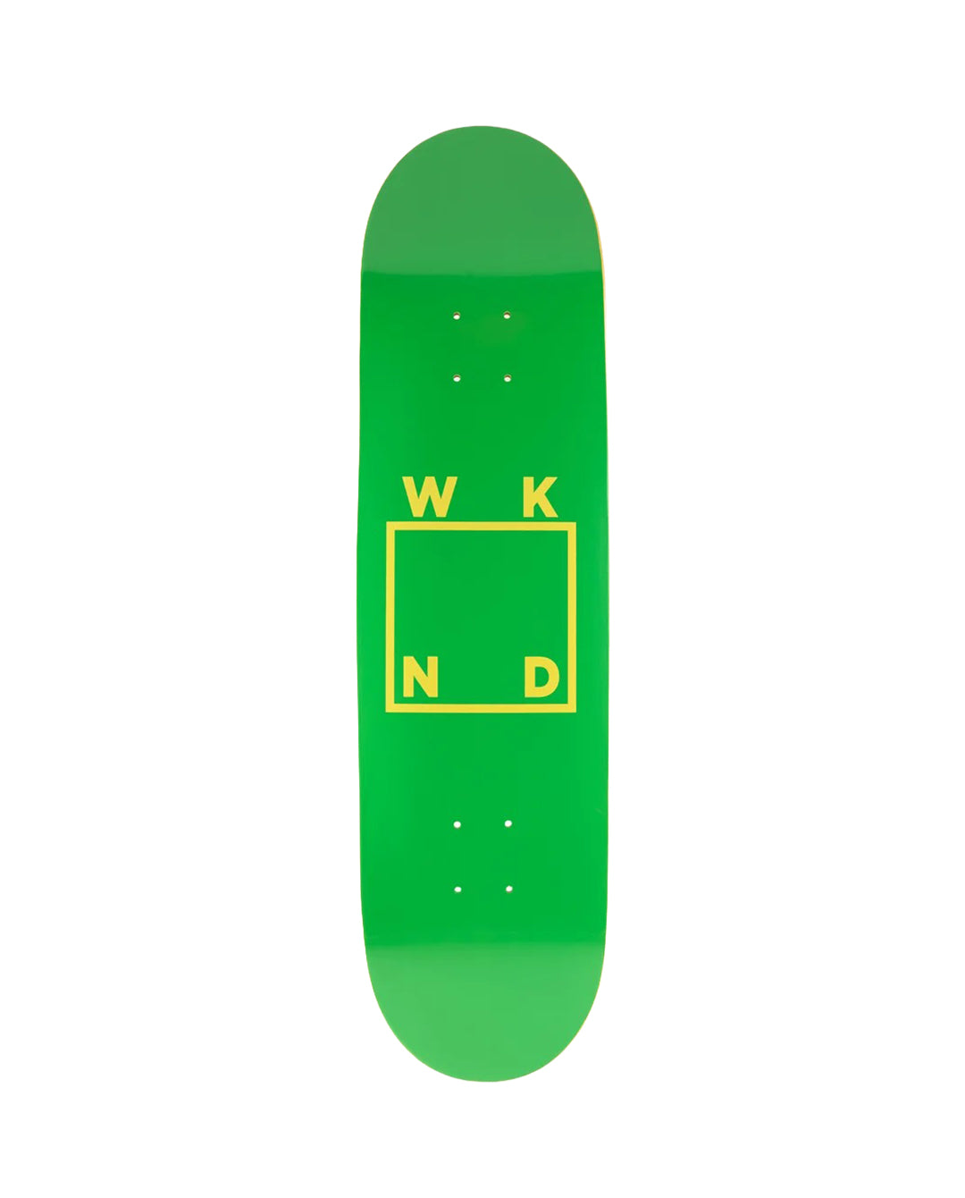 WKND - Logo Deck - Green - 8.25"