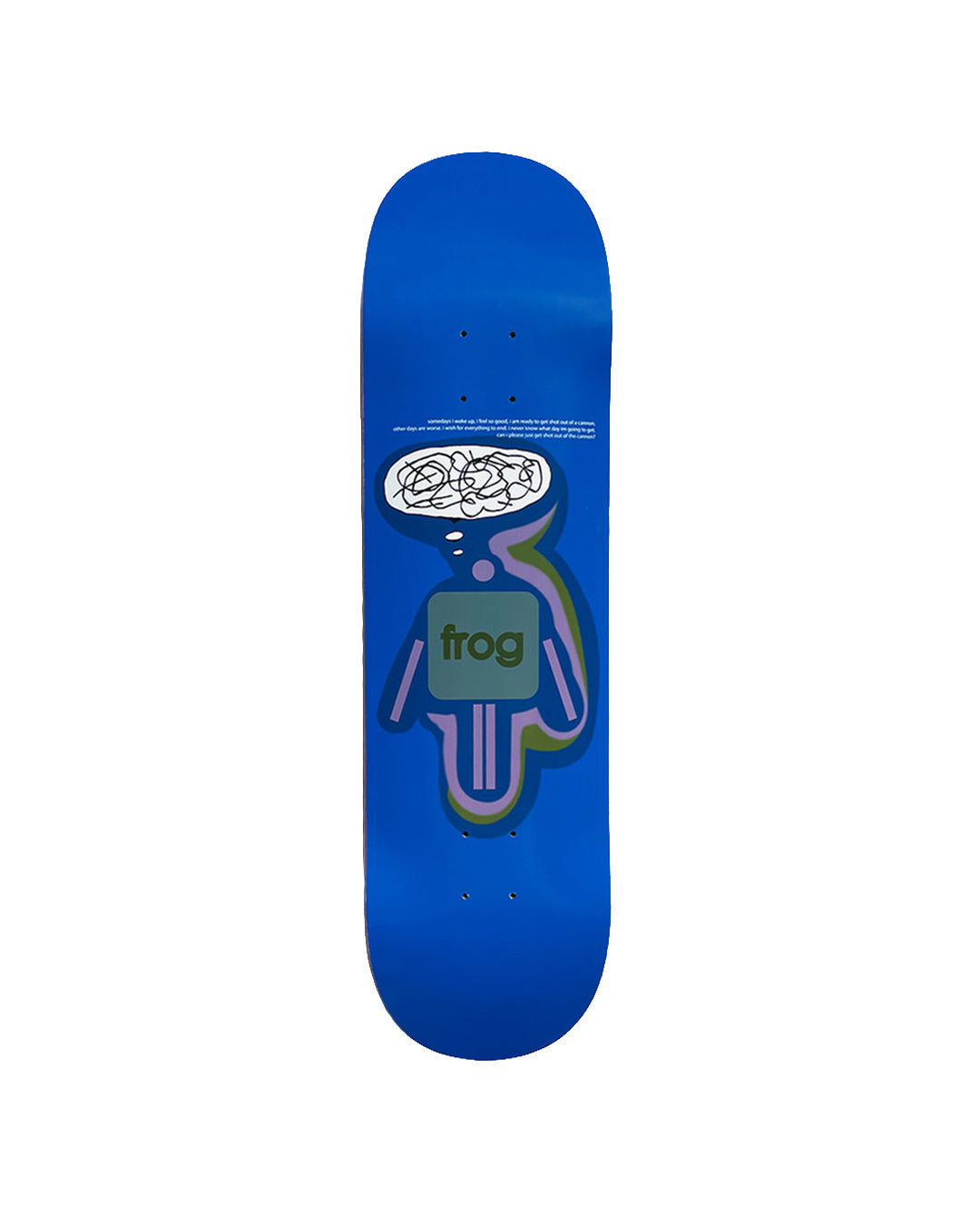 Frog - Canon - Milic Deck (Blue) - 8.38"