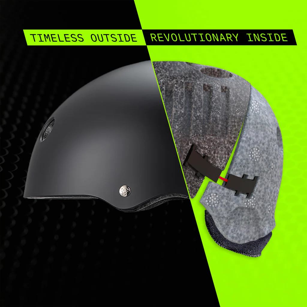 Triple 8 - Deep Cover Helmet - Matte Black